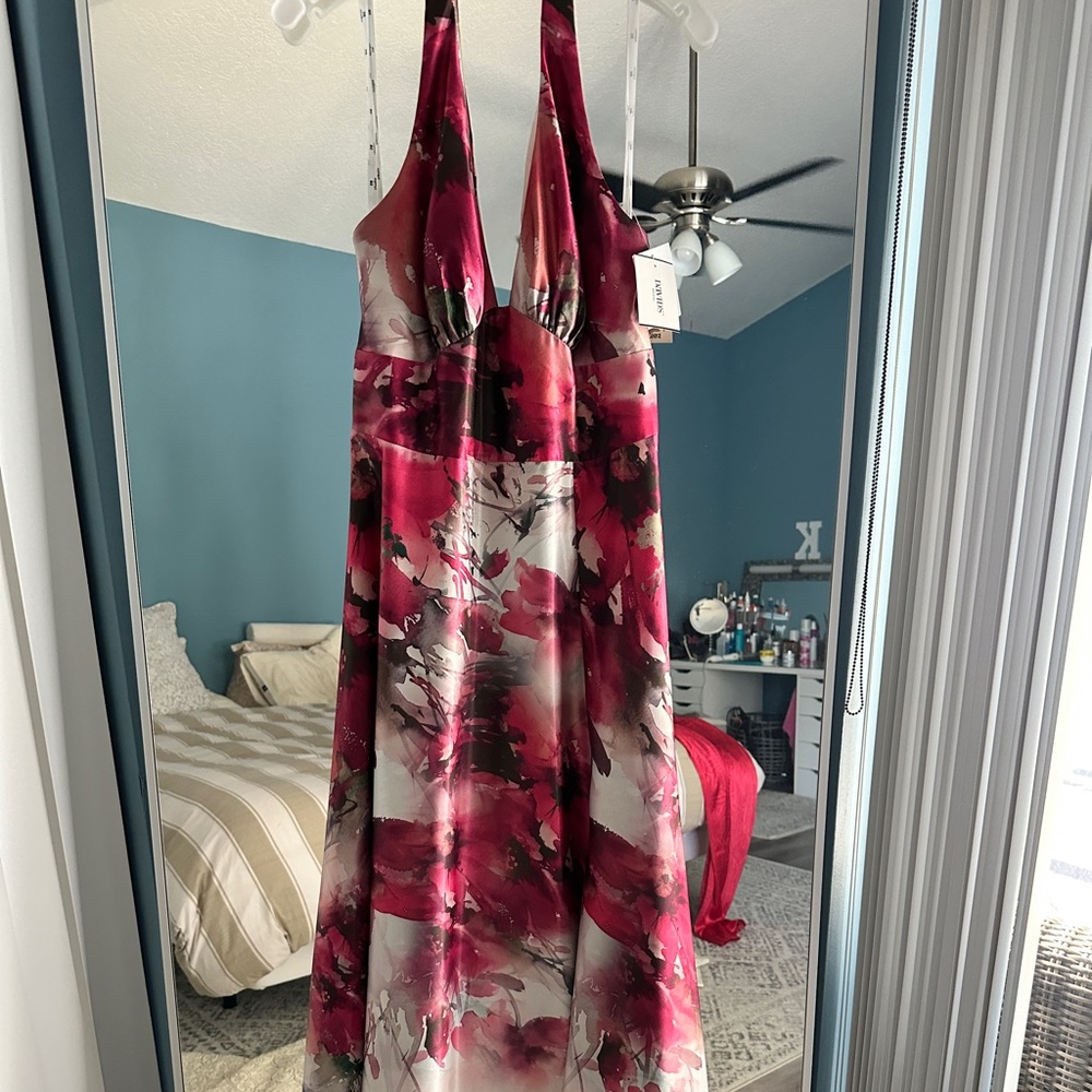 David’s bridal long dress